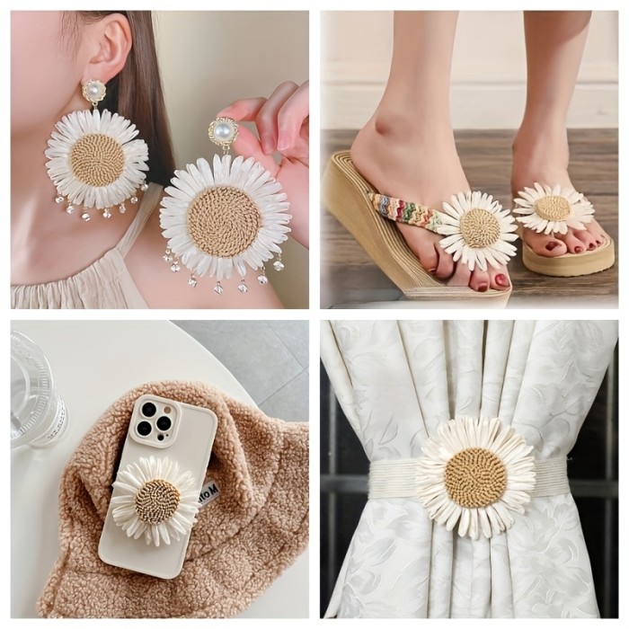 🌼 Artificial Daisy Sunflower DIY Crafts