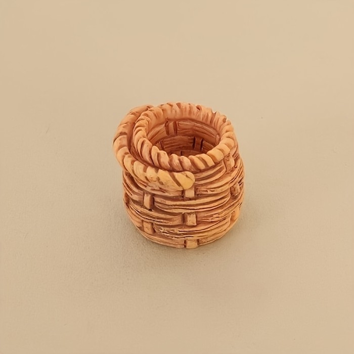 🧺 Mini Resin Bread Storage Baskets