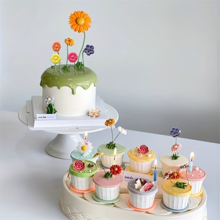 ✨ 1/2pcs Floral Silicone Mold Cake Chocolate Cookie Candy Party Baking Tools 🌸