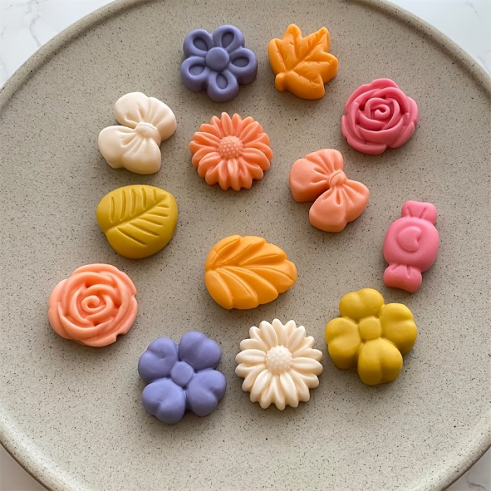 ✨ 1/2pcs Floral Silicone Mold Cake Chocolate Cookie Candy Party Baking Tools 🌸