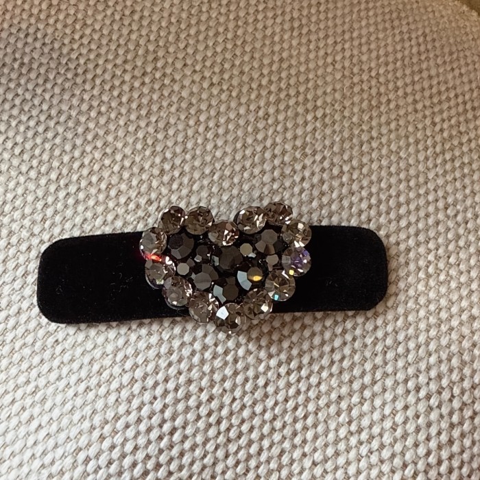 ✨ Luxury Rhinestone Heart Side Clip Sparkly Broken Hair Pin 💎