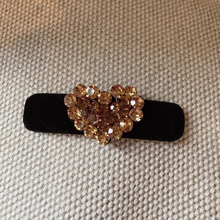 ✨ Luxury Rhinestone Heart Side Clip Sparkly Broken Hair Pin 💎