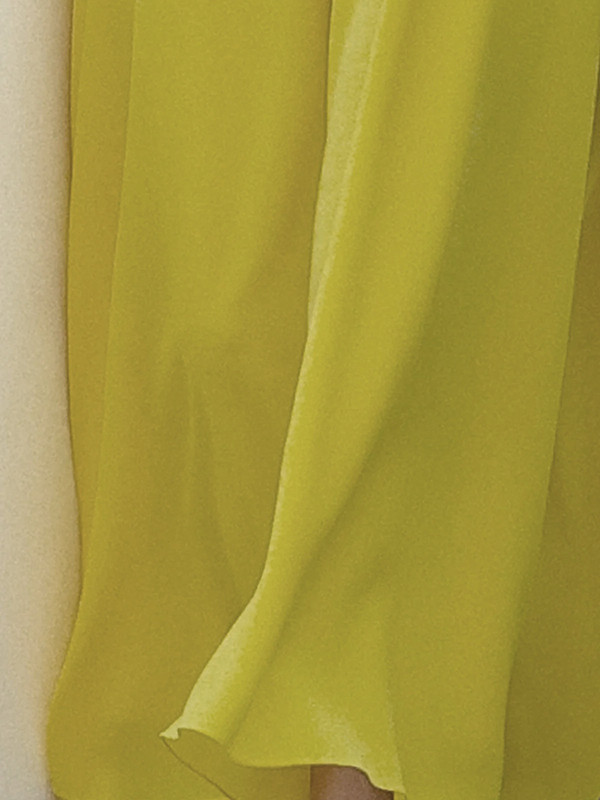 Loose Short Sleeves Pleated Solid Color Split-Joint Round-Neck Evening Dresses Midi Dresses