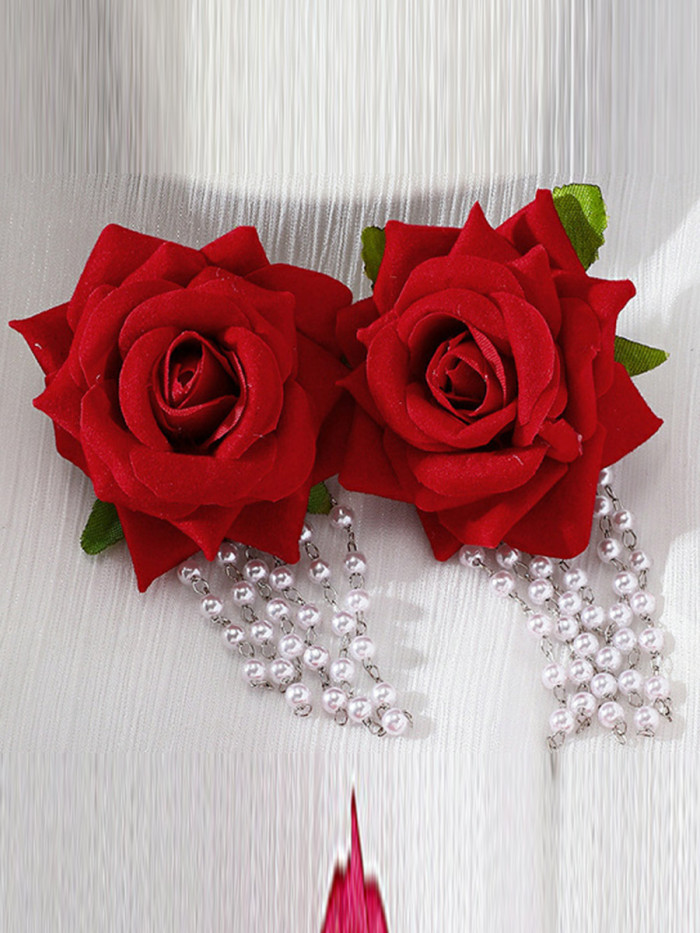 Flower Shape Chains Earrings Accessories