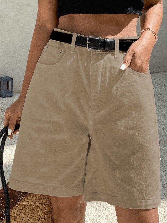 ✨ Polka Dot Printed Capri Jeans, casual wide leg design, soft washable fabric for daily and outdoor wear.