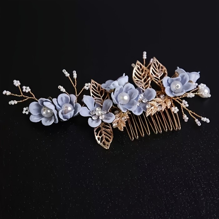 ✨Floral Bridal Hairpins 🤍Stunning wedding hair accessory to elevate bridal elegant look