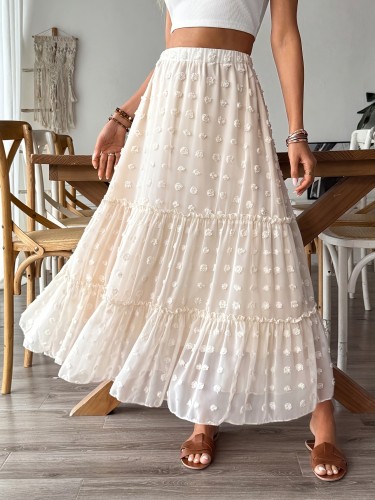 ✨Bohemian Ruffled Chiffon Hollow Half Skirt 🤍