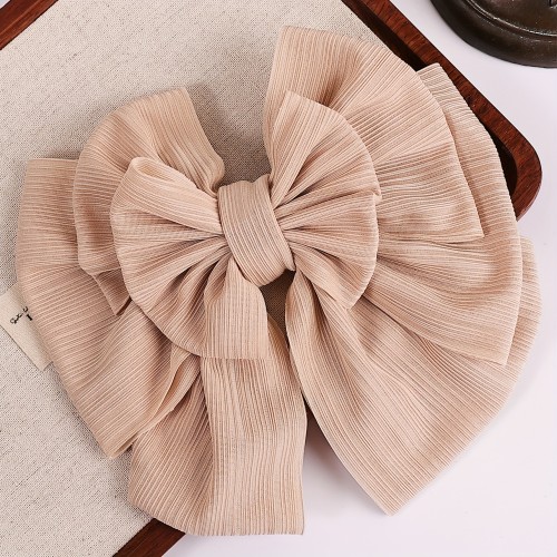 ✨Vintage Striped Bow Hair Clip 🎀
