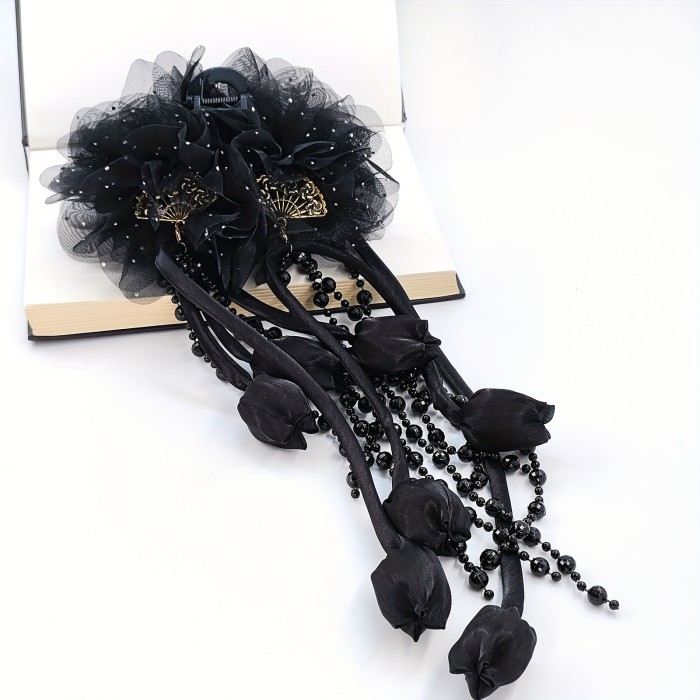 ✨Mesh Butterfly Tassel Hair Clip 🦋