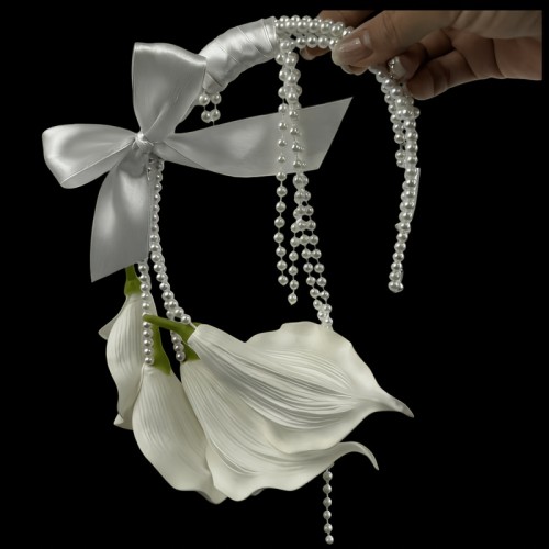 ✨White Calla Lily Handheld Bouquet 💐