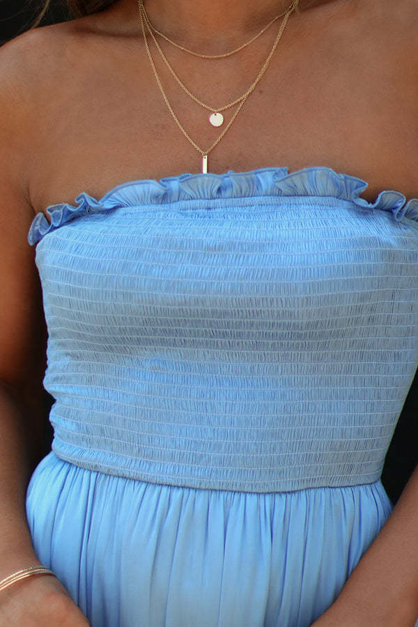 Women's Summer Solid-Color Elegant Dress