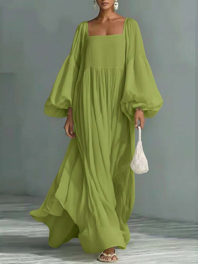 Loose Cozy And Flowy Maxi Dress