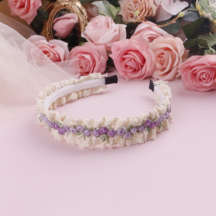 1pc Bohemian Elegant Women'S Floral Headbands