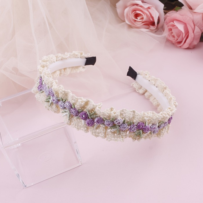 1pc Bohemian Elegant Women'S Floral Headbands
