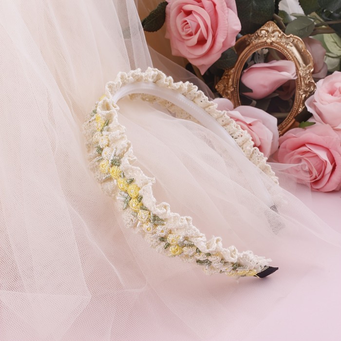 1pc Bohemian Elegant Women'S Floral Headbands