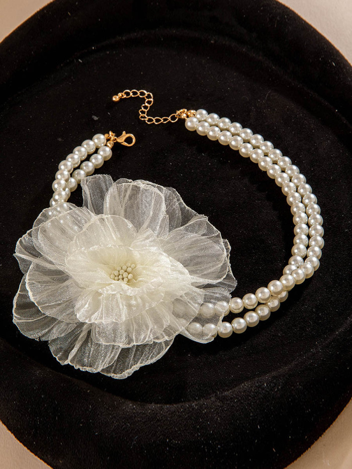 Flower Shape Necklaces Accessories