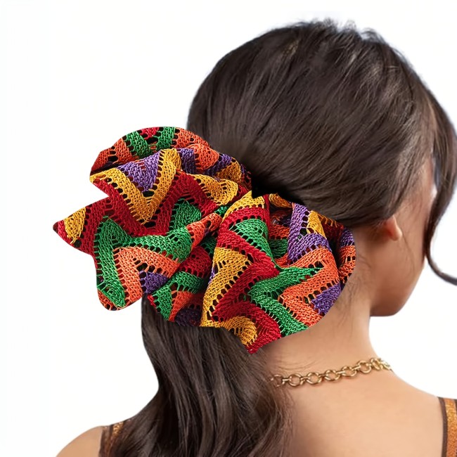 1pc Super Large Breathable Non-Slip Hair Tie Hair Accessory for Women'S Additions Suitable for Summer, You Deserve to Have It