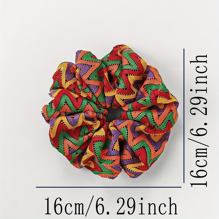 1pc Super Large Breathable Non-Slip Hair Tie Hair Accessory for Women'S Additions Suitable for Summer, You Deserve to Have It