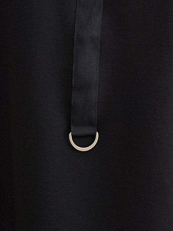 Original Loose Irregular Zipper Long Sleeves Sweatshirt