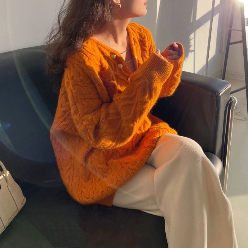 Twist Gentle Elegant Pullover Sweater Top