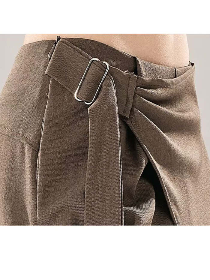Stylish Casual Straight-leg Trousers