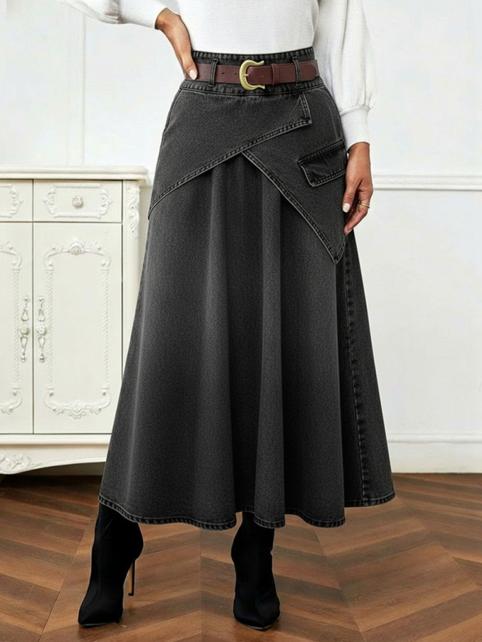 Women's Fashionable Denim Skirt
