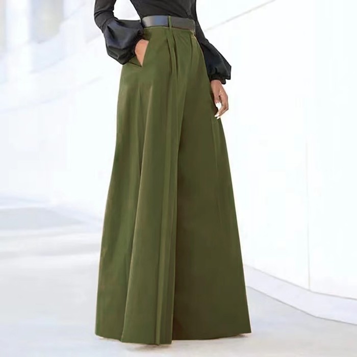 Women's Printed Cropped Linen Palazzo Pants | Comfy Baggy Wide Leg Summer Trousers