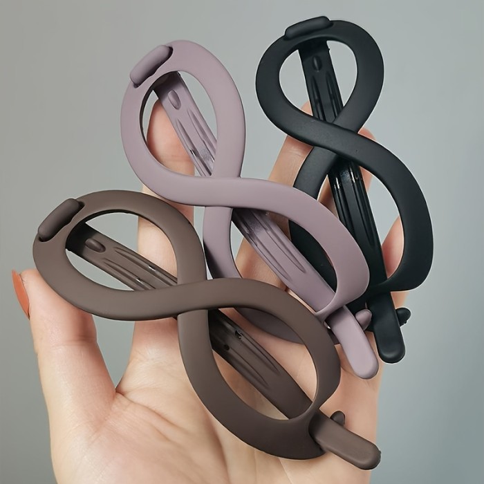 2pcs\u002F3pcs\u002F6pcs New Hot-Selling Premium Hair Clips for Women, Large Duckbill Clips for Back-of-Head Updo Ponytails, Hair Grab Clips, Head Accessories for Showering and Outings, Elegant Hair Clips and Hairpins for Women
