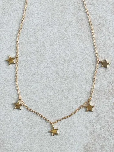 Star Dangles Necklace