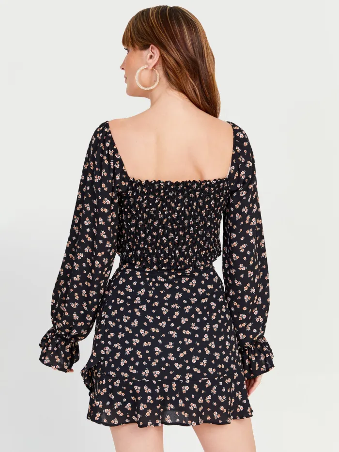 Belinda Floral Top