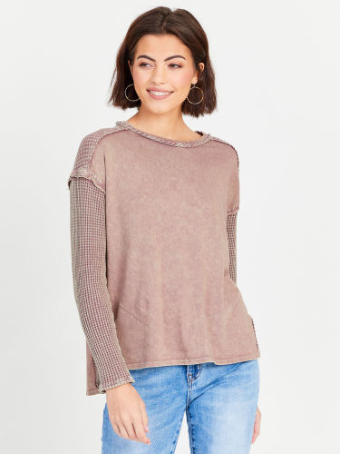 Washed Thermal Top