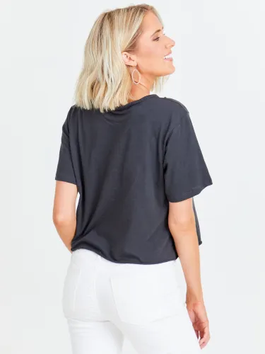 Nashville Poster Cropped Tee