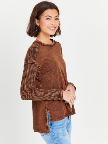 Washed Thermal Top