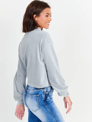Rachel Mock Neck Pullover