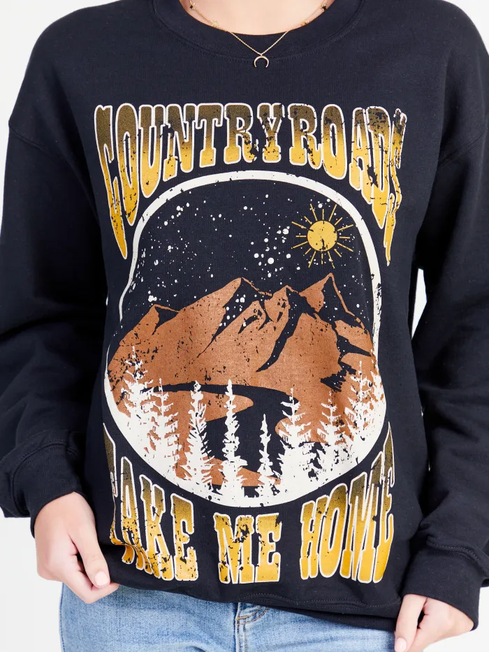Country Roads Pullover