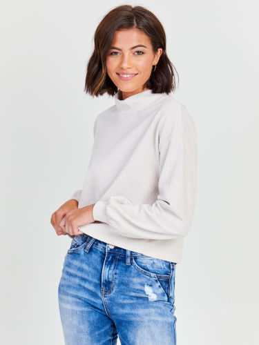 Rachel Mock Neck Pullover