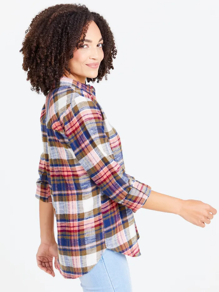 Wendalyn Flannel Top
