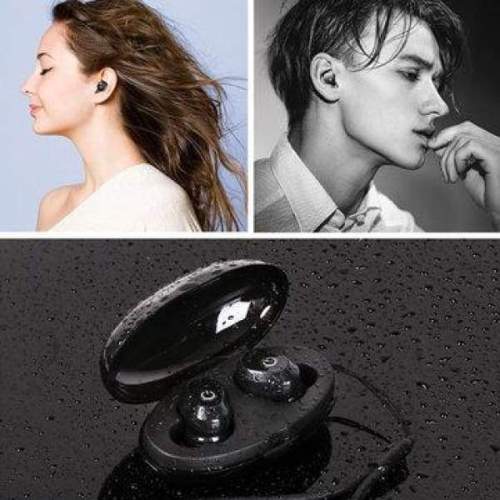 Wireless HIFI Stereo Waterproof DSP Noise Cancelling Earphone with HD Mic