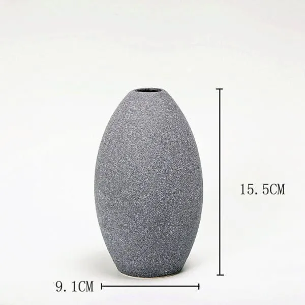 Ceramic Frosted glaze Porcelain Mini vases