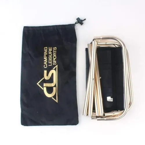 Portable folding camping stool