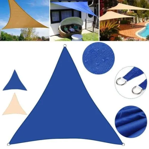 Triangular Patio UV-proof Sunshade Cover | Multifunction Camping Picnic Mat