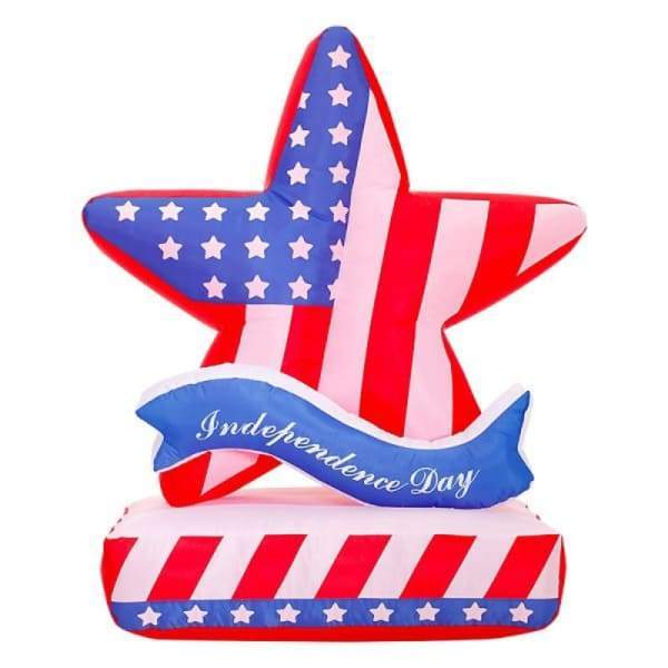Inflatable Glowing Stars Cross-Border American Party Flag | Courtyard Decoration