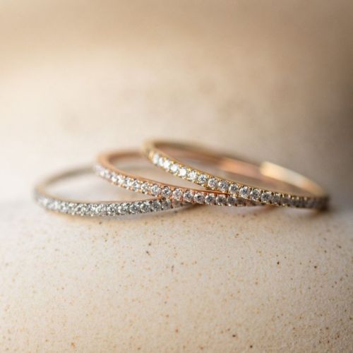 Simple Pave Eternity Band