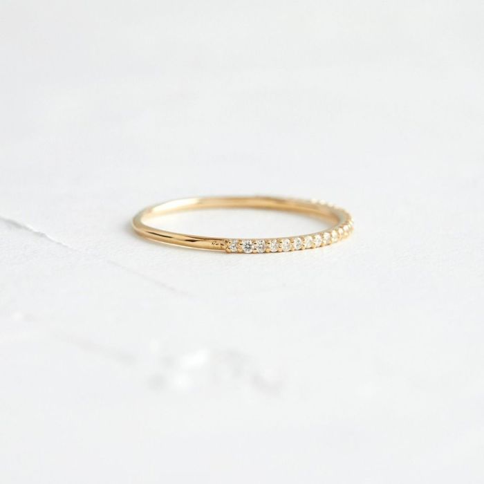 Sterling Silver Petite Wisp Band