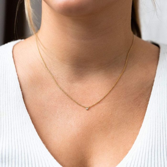 Sterling Silver Solo Necklace