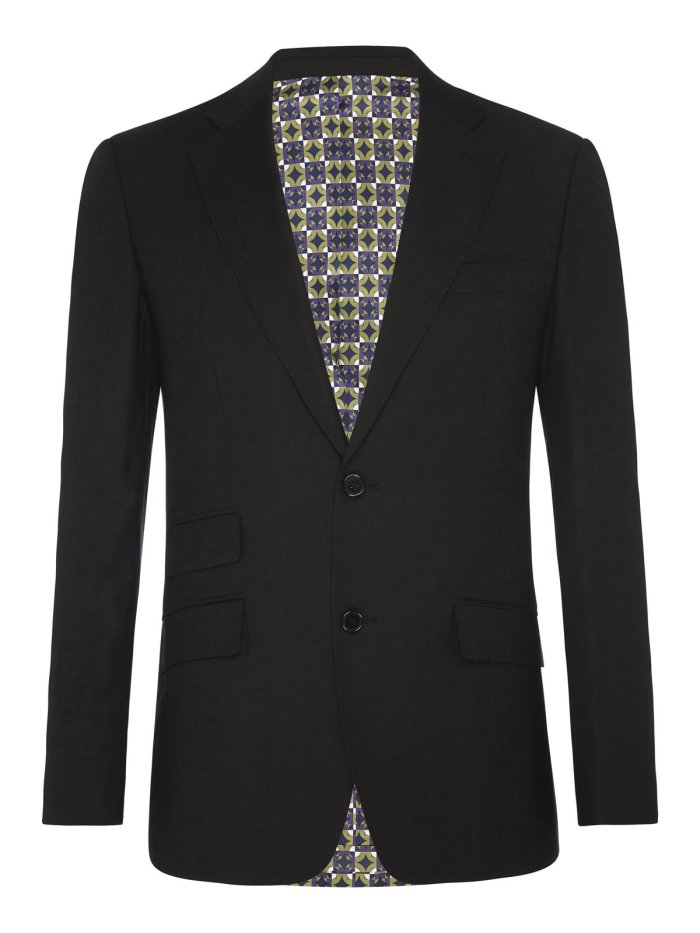 MARLOWE WOOL SUIT JACKET BLUE