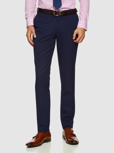 AUDEN ECO CHECKED SUIT TROUSERS