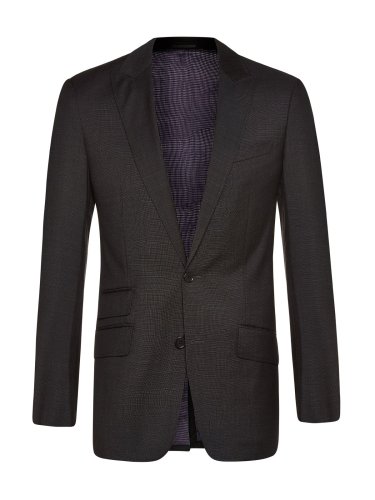 HOPKINS PEAK LAPEL JACKET CHAR