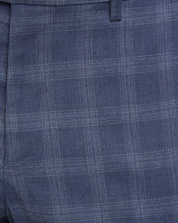AUDEN ECO CHECKED SUIT TROUSERS