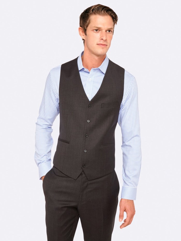 VEST CHARCOAL